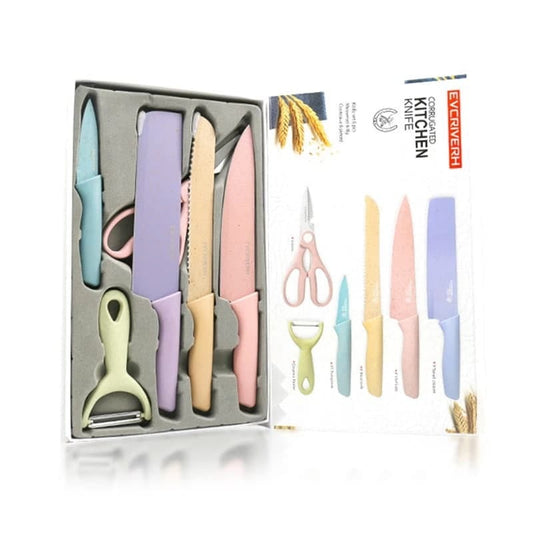 SET DE CUCHILLOS DE 6 PIEZAS