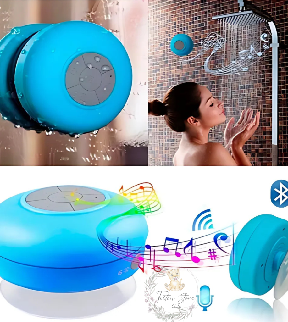 PARLANTE PARA DUCHA CON BLUETOOTH