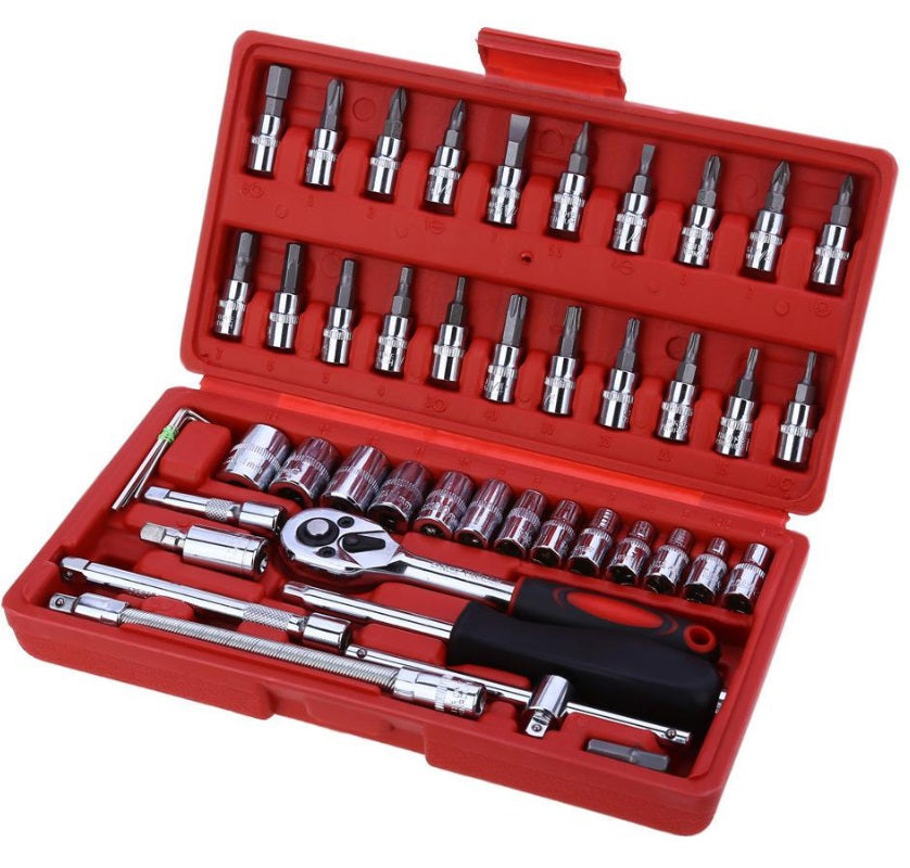 SET DE 46 PIEZAS DE HERRAMIENTAS
