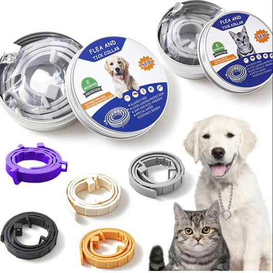 COLLARES ANTIPULGAS DE PERROS Y GATOS