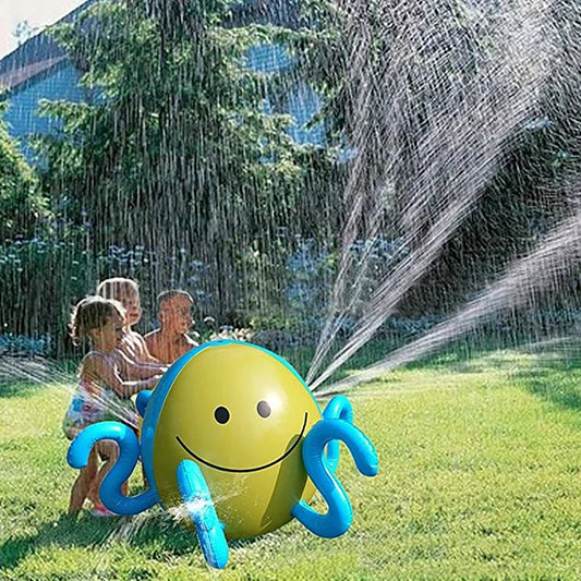 PULPO INFLABLE LANZA AGUA CHORRO