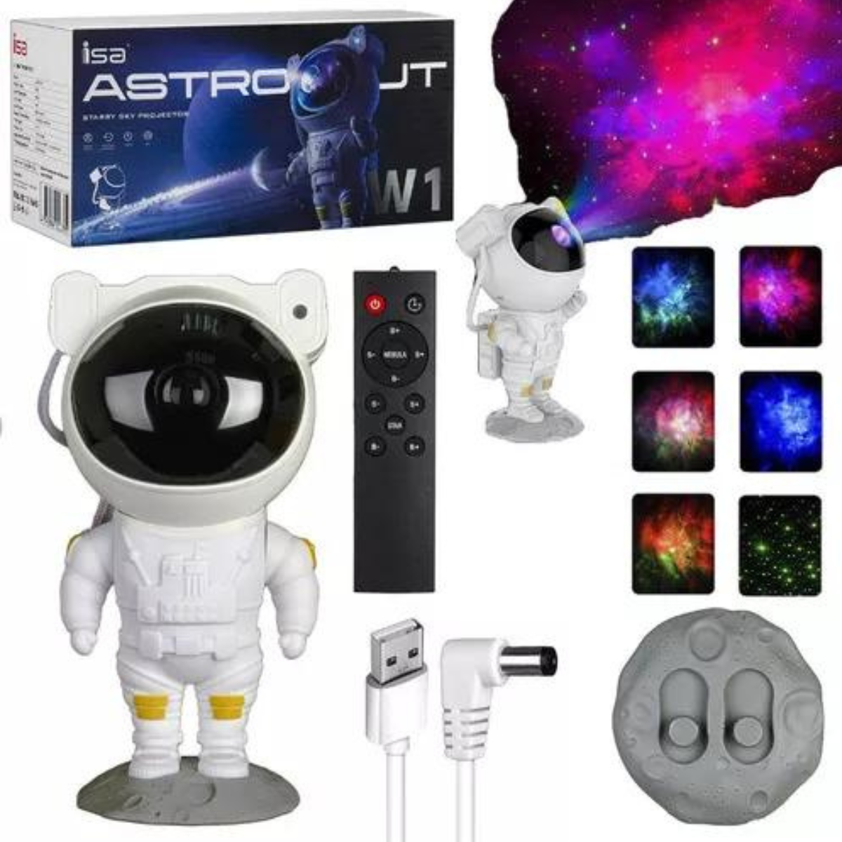 PROYECTOR HOLOGRAMA DE ASTRONAUTA