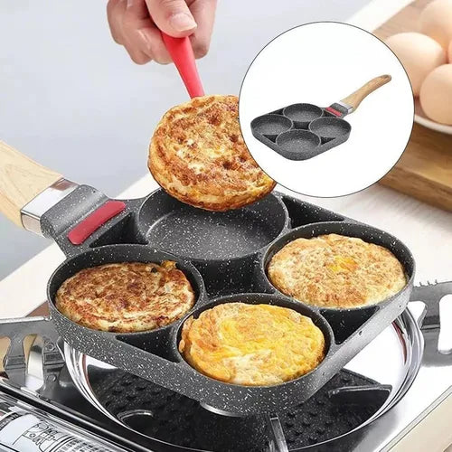 SARTÉN ANTIADHERENTE 4 ESPACIOS